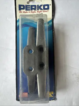 0545dp5alu Perko 545 #5 Closed Base Aluminum Cleat 5 Inch 2pk