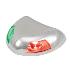 0615dp2sts Perko Stealth Series Led Horizontal Bi-color Light Stainless Marine