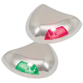 0616dp2sts Perko Stealth Series Led Side Lights Horizontal Mount Stainless