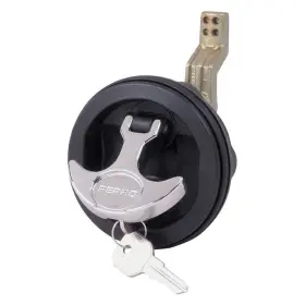 1091dp5blk Perko 085226351587 Surface Mount Lock And Latch - 1-1/4 Inch Black
