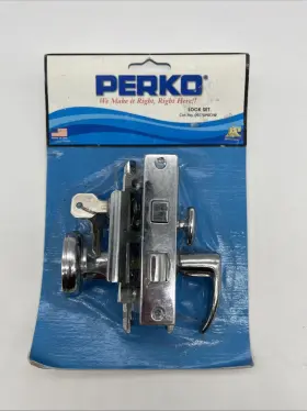 0927dp0chr Perko Mortise Lock Set Chrome Plated Zinc New