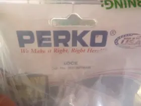 0931dp1wht Perko Flush-mount Locking Latch With Offset Cam Bar And Flexible Poly