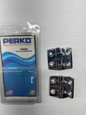 0942dp0chr Perko New Offset Chrome Zinc Hinges Pair Marine In Package