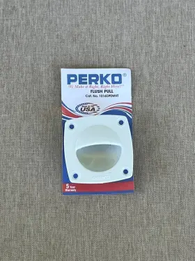 1016dp0wht Perko Set Of 2 White Flush Pull Handle Boat Marine Hatch Cabinet Door