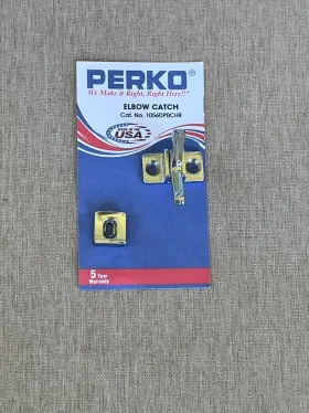 1056dpchr Perko Elbow Catch Chrome 2 Per Package