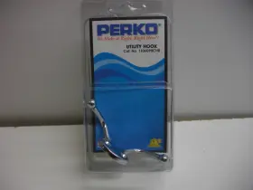 1106dpochr Perko Marine Double Utility Hook Sailboat Cabin Hardware