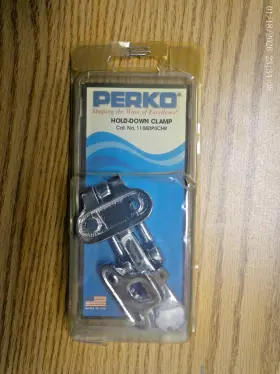 1108dp0chr Perko Chrome Plated Bronze Lockable Hold Down Clamp
