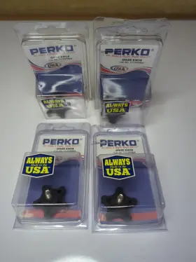 1117-dp-blk Perko Spare Knob For Windshield Adjuster 1116 Dp Blk Lot Of 4