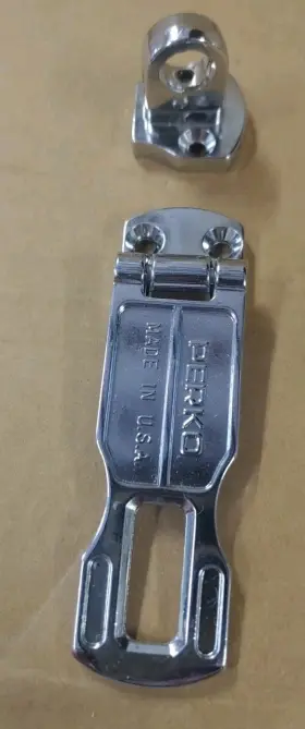 1194-dp-chr Perko New Swivel Eye Hasp #1194-dp-chr