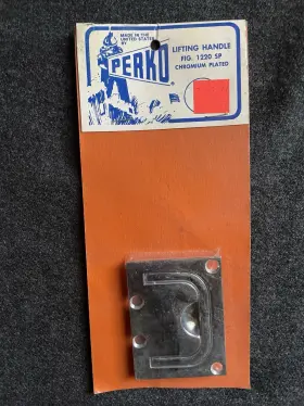 1220-sp Perko Fig. 1220 Sp Lifting Handle Chrome Plated Nos