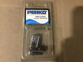 1226dpchr Perko Tiller Rope Clamp Chrome 2/pk New Old Stock / Repackaged
