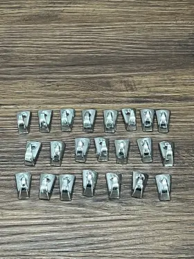 1249-dp-chr Perko Chrome Plated Zinc Alloy Utility Hook Lot Of 22