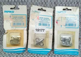 1256-dp-chr Perko Rope Guides 3 Sets Of 2 Chrome Plated Zinc P/n