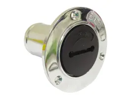 1270dpdchr Perko Boat Marine 1-1/2 Inch Hose Chrome Plated Diesel Fuel Deck Fill