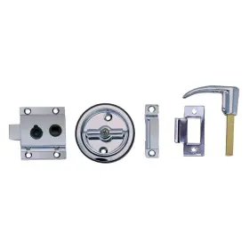 1280dp0chr Perko Chrome Plated Zinc Flush Cup Rim Latch Set