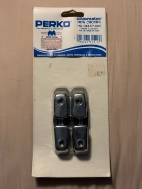 1308-sp1-chr Perko Bow Chocks For 3/8 Inch Rope - New Ships Free
