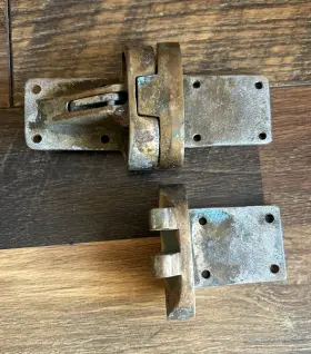 180-2 Perko 185-2 Series Wood Rail Latch Assembly And Half Of