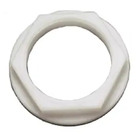 326-dp6 Perko Boat Marine White Nylon 1 Inch Thru-hull Flanged Locked Nut