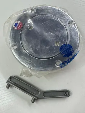 528-010-chr Perko Pipe Deck Plate Straight Size 2.5 Inch Chrome Plated Bronze