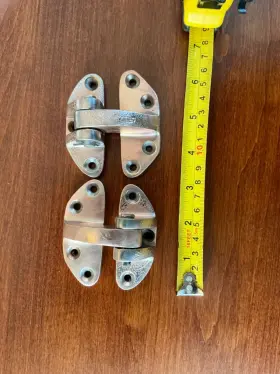 773-dp-chr Perko Heavy Duty Bronze Hatch Hinges