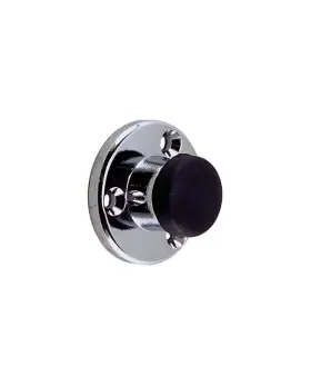 1177dp0chr Perko Inc. Chrome Plated Zinc Alloy Door Stop With Rubber Bumper