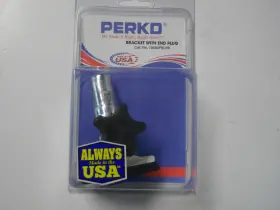 1054dp0chr Perko Marine Bracket With End Plug Vertical Mount Adjustable