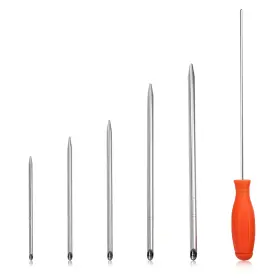 Ba020-6 Prosss Rope Splicing Tool Kit For Double Braid Includes Fids Pusher 1/4 Inch 5/16 3/8