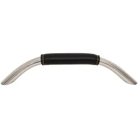 406657 Pw Marine Boat Grab Rail 12 1/2 Inch Ss With Leather Grip
