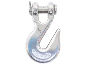 330s-10 Qmh Boat Marine Polished 316 Stainless Steel 3/8 Inch Clevis Grab Hook