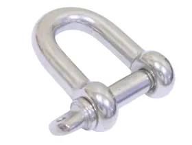360s-13 Qmh Boat Marine 316 Stainless Steel 1/2 Inch Screw Pin D Shackle