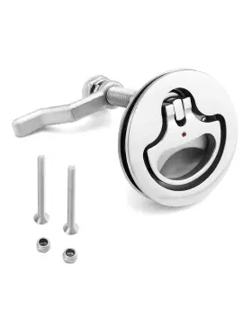 Wd7676 Qwork Marine Hatch Cam Latch 316 Stainless Steel Fits 2.05 Inch Cutout 1 Pack