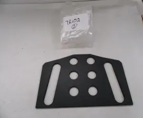 7r102 Ranger Fishing Rod Holder Panel 19 Inch X 11 5/8 Black Marine Boat