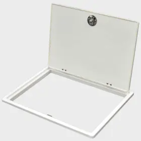 204448 Ranger Boats Boat Leaning Post Access Door White Acrylic