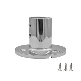 Rygzyx22-90-1 Ranyuss Heavy Dudy 316ss Marine Boat Hand Rail Fittings 90 Degree Round Base For 7/8i