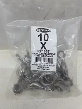 Rf1057 Ronstan Lot Of 10 # 13mm Clearance Ferrule Eye Saddle