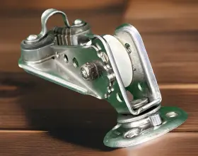 Ronstan Rf570 Boat Sailboat Mainsheet Swivel Base Cam Cleat And Sheave