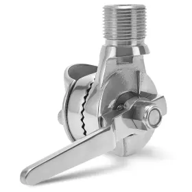Rzx 742440184963 Vhf Antenna Mount For Yacht Rv Boat Stainless Steel Adjustable Clamp