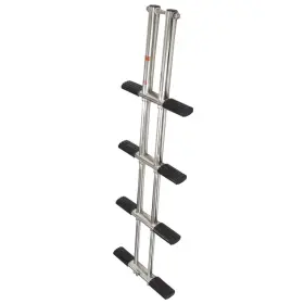 7310652 Sailfish Boats Pn Boat Telescoping Ladder 4 Step Sport / Diver Stainless