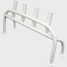 7310697 Sailfish Boats Pn Boat Rod Holder 4 Tube Rocket Launcher 46 1/2 Inch White