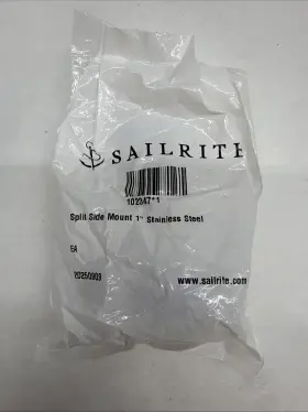102347 Sailrite Split Side Mount 1 Inch Stainless Steel