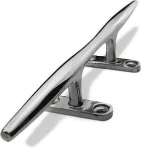 Salty Reef Marine Hardware 707989721574 Deck Cleat Heavy Duty Polished 316 12 Inch Sprinkler 24