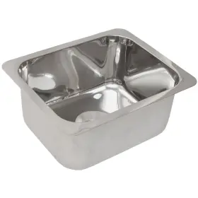 10209 Scandvik Boat Rectangular Sink 6 Inch Depth Stainless Steel