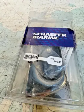 Schaefer 740507902307 Marine #60-50 Stainless Steel Xcl 5.25 Inch 3/4 Max Line Bow Chock