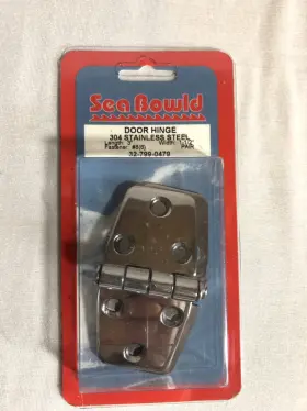 32-799-0479 Sea Bowld Pair Of Door Hinges 304 Stainless Steel 3 Inch X 1-1/2
