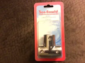 32-799-1667 Sea Bowld 90 Tee Chrome Plated Zamac 7/8 Inch Tube Railing