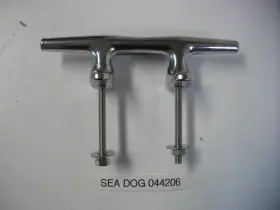 044206 Sea Dog Sea-dog Line 6 Inch Chrome Plated Zinc Stud Mount Cleat Boat
