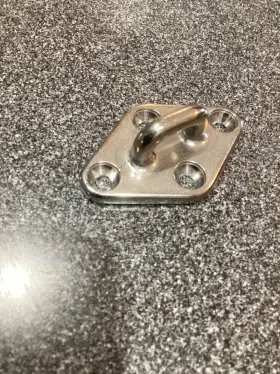 088621 Sea-dog Diamond Eye Plate Stainless 3-1/8 Inch