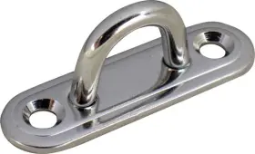 089702-1 Sea Dog 089702 1 Stainless Oblong Eye Plate 2 3