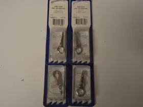 138425-1 Sea-dog Fast Eye Baby Snap Chrome Bronze Pack Of 4 Each