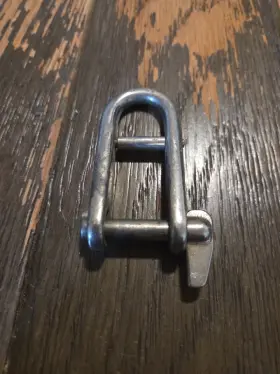 Sea-dog 147358 Sea-dog Line Stainless Steel Fixed Pin Halyard Shackle 3 Inch